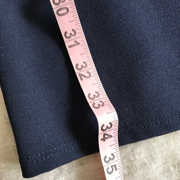 Navy color dress - Picture 3 of 7